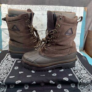 Rocky Thinsulate 200 Grams Leather Winter Boots 7857 Mens/Youth Sz 5M Worn 1X